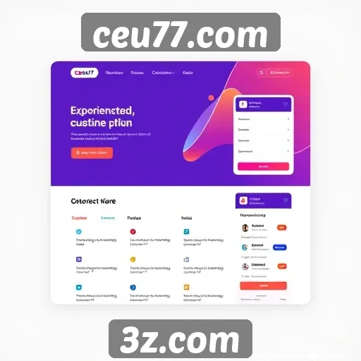 ceu77.com | Interface do usuário do ceu77 e sua usabilidade