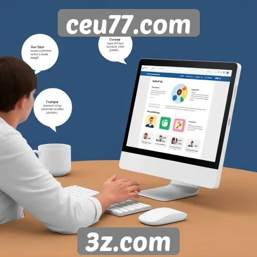 ceu77.com | Explorando a interface do site ceu77.com